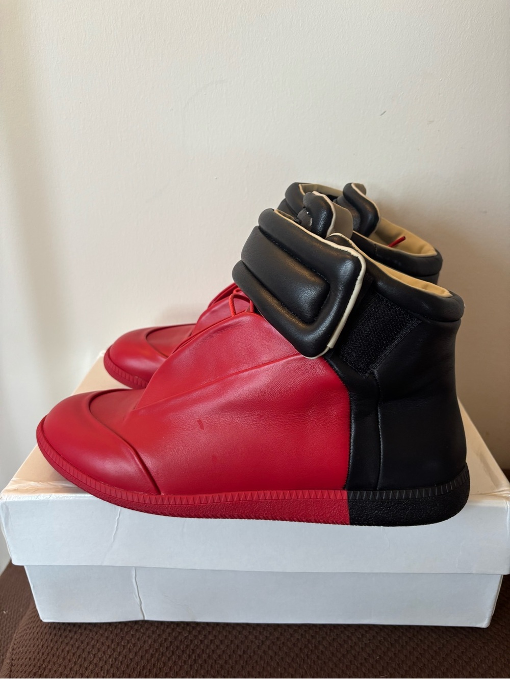 Maison Margiela Future High Sneakers Size 47 - Picture 2 of 6